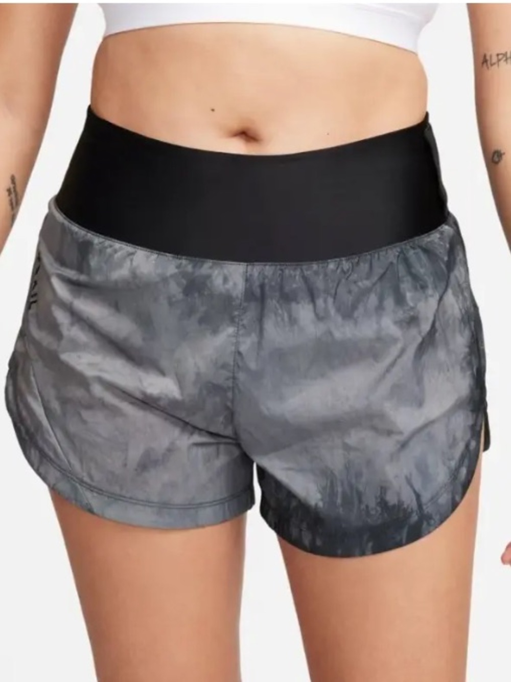 NIKE Trail Repel Mid-Rise Brief-Lined 3in Running Short